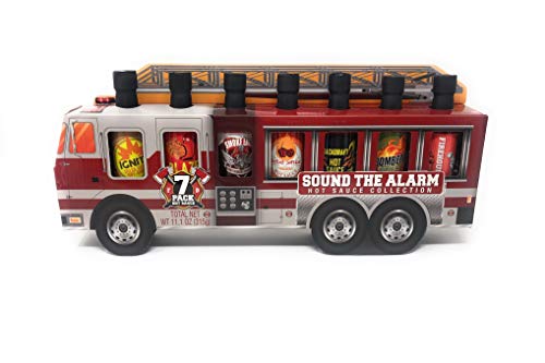 Sound The Alarm Hot Sauce Collection 7 Pack Gift Set-7