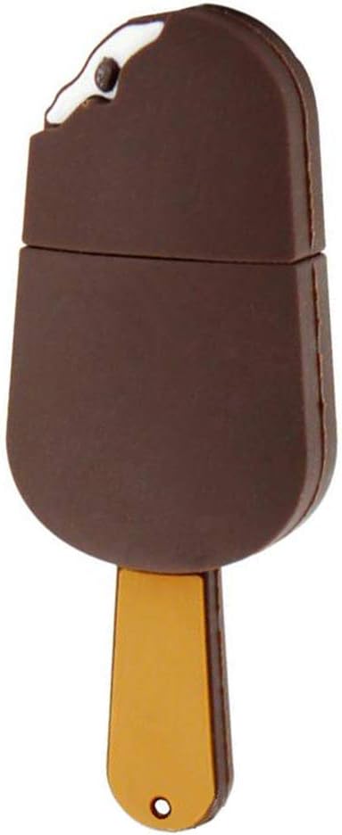 High Speed USB Pen Flash Drive USB 2.0 Memory Stick Gift Cartoon Ice-Cream 32GB