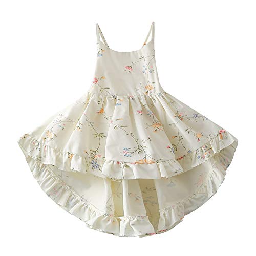 Image of Angel&tribe Girl Long Sleeve Printed Dress Casual T-Shirt Nightgown Cartoon Dinosaur 100% Cotton