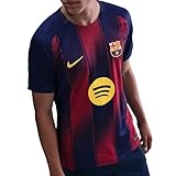 camisetas fc barcelona 17/18 Ligero Nike FCB DF JSY SS Stad Hm Camiseta para Hombre Deep Royal Blue/Midwest Gold M