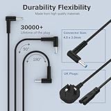 45W Laptop Charger Compatible with HP Pavilion 11 13 15, Elitebook Folio, Spectre Ultrabook, Stream 11 13 14, Chromebook 11 14, ProBook, 741727-001 721092-001 Ac Adapter Power Supply (4.5x 3mm) - Image 3