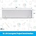 Flipside Products White Project Board Header, Presentation Header, Display, Trifold, Pack of 24