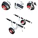 Vaveren Kayak Cart Trolley Carrier Sturdy Multifunction Boat Canoe Cart Kayak Trailer for Float Mats Water Sports Outdoor Activities