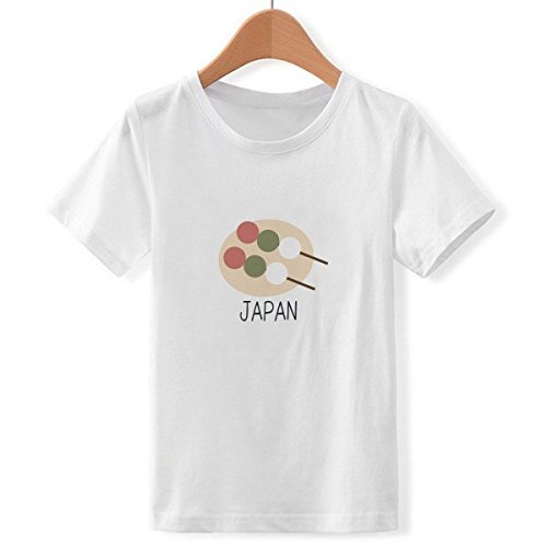 T-shirt blanc ras du cou garçon motif snack japonais local XL multicolore