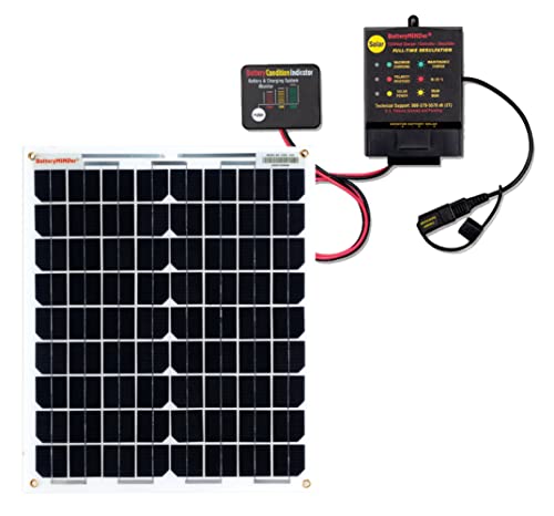 BatteryMINDer SCC1224 12V/24V Dual Voltage Controller with 20 Watt Solar