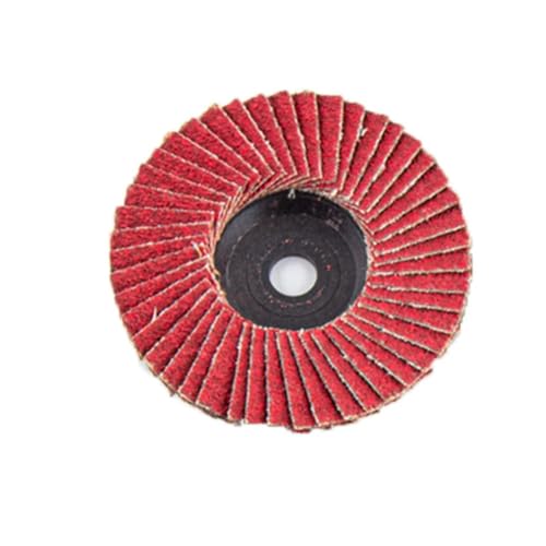 Disque à lamelles 75mm meule abrasive grain 80 plat rouge