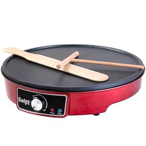 Gadgy Crêpes Maker elektrisch mit 30 cm Platte