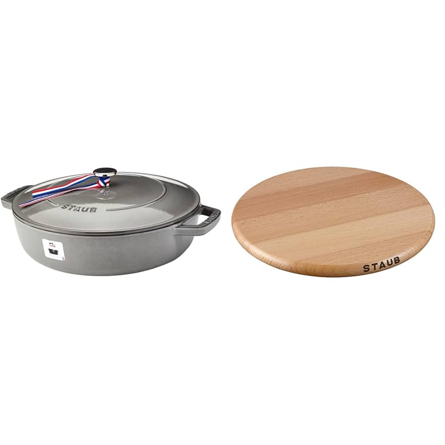 STAUB ブレイザー　グレー Amazon.co.jp: staub ストウブ 「 ブレイザー ソテーパン グレー