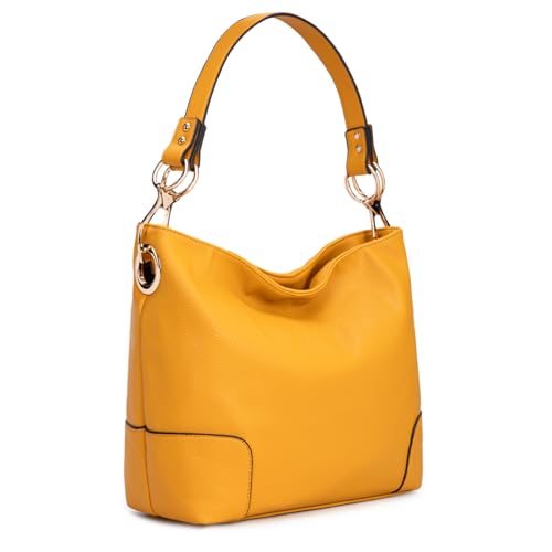 Image of Montana West Hobo Bags for Women Top Handle Satchel Shoulder Purse Bucket Handbag