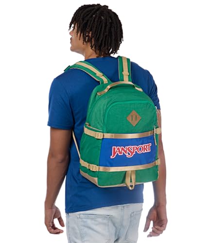 JanSport Small Seattle Pack – Compact Backpack with Main Compartment, Dual Water Bottle Pockets, and Padded Sleeve for 15-Inch Laptop, Jelly Kelly - image 5