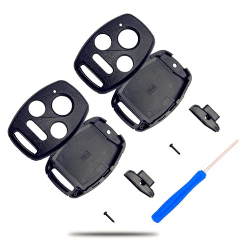 Coque de clé pour Honda Civic Accord boitier télécommande voiture sans découpe noir