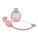 Beautyflier 3.4 Oz Perfume Atomizer Clear Glass Empty Refillable Perfume Bottle with Long Tassel (Pink)
