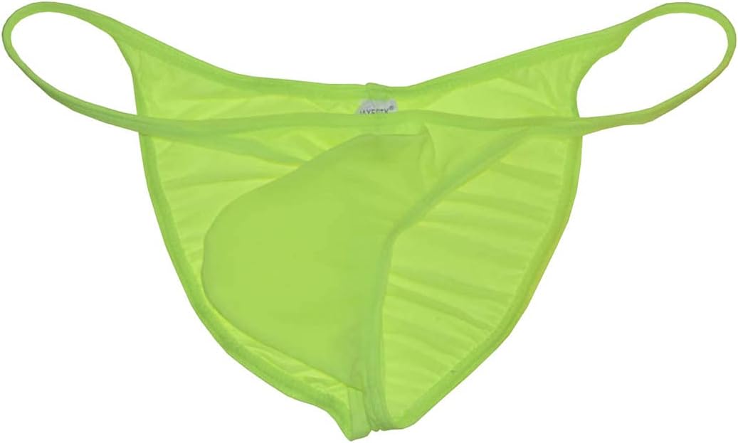 Mens Ice Silk Back Pucker Bikini Briefs Underwear Soft Brazilain Bikini Pouch Cheeky Briefs - Image 7