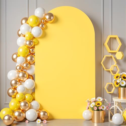 Funda de Arco para Fondo 6 ft Color Amarillo miniatura 1