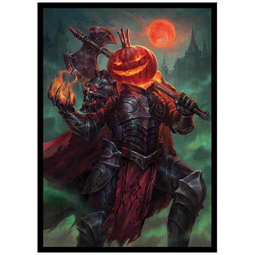 Amazon.com: Fantasy North - The Pumpkin King - 100 Textured Matte TCG Card  Sleeves - Fits Magic MTG Commander Pokemon and Other Card Games