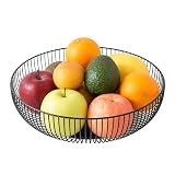 Présentation élégante pour gourmandises : Avec ce panier à fruits, mettez en valeur vos légumes, fruits et avec style. Il est parfait pour servir snacks et friandises lors d'événements sociaux, de célébrations ou dans le cadre de vos préparations culinaires quotidiennes.