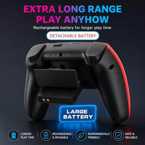 Image of Retro Video Game Console 520 in 1 for Kids & Adults, Rechargeable Handheld Gaming Controller, AV TV Output, Built-in Classic Games, Portable, Gift for Boys & Girls, Random Colour (P5)