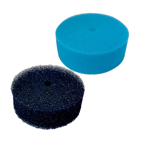 Set 2 filtros de esponja para bomba de estanque miniatura 1