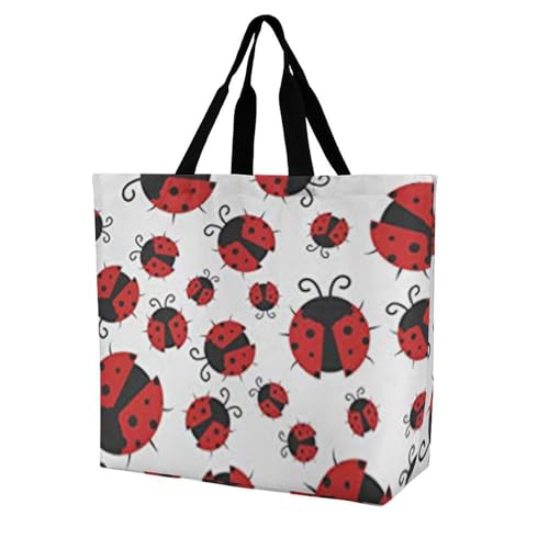 Sac fourre-tout coccinelle pour vos courses et sorties quotidiennes