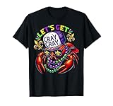Funny Crawfish Costume Mardi Gras Lets Get Cray Cray T-Shirt