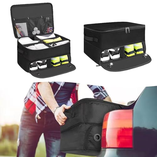 Organizador de golf textil para el maletero con bolsas que evitan derrames de líquidos 5