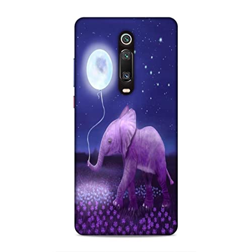 Image of Printed Mobile Back Hard Case Cover for Xiaomi Redmi K20 / K20 Pro | Animal Love, Cute Baby Elephant, Moon Balloon, Night Love -2200