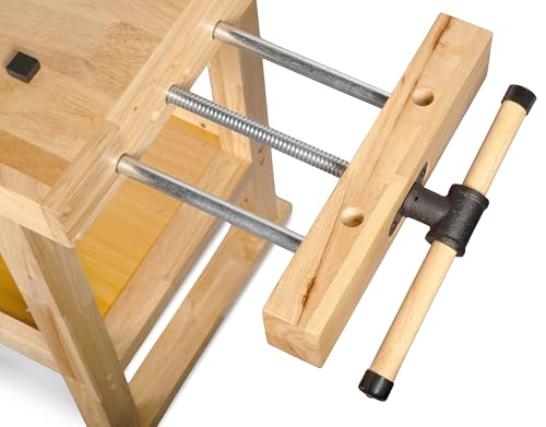 Image of WEN 60-Inch Hardwood Workbench with Four Drawers and Onboard Vise (WB6020)