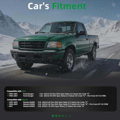 Image of Head Gasket with Bolts Set, 1998-2001 for Ford Ranger 3.0L, 1998-2001 for Mazda B3000 3.0L, #OE HS9902PT, HS9902PT-3, HS9902PT-4, ES72174, HS8-21400, HB21505(68pcs)