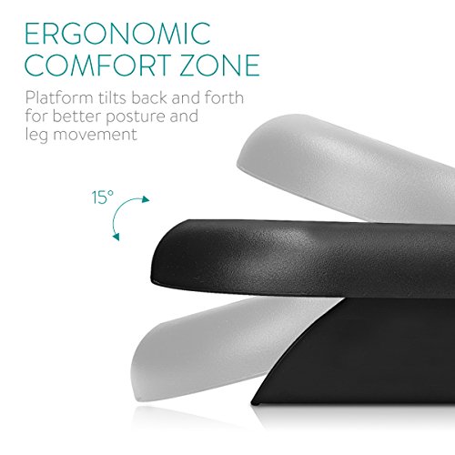 Fußstütze für Büro und Schreibtisch von Navaris Ergonomische Fußablage