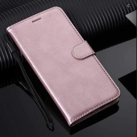 Dkandy for Realme X, Vintage Series Faux Leather Flip Wallet Case Stand with Card Holder & Magnetic Closure Flip Cover for Realme X - Rose Gold (B08THPLNHY) Amazon Price History, Amazon Price Tracker