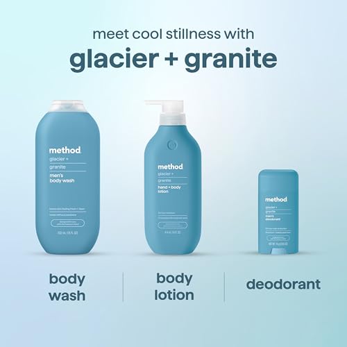method Men's Deodorant Stick, Glacier + Granite, for Sensitive Skin, 2.65oz - image 8
