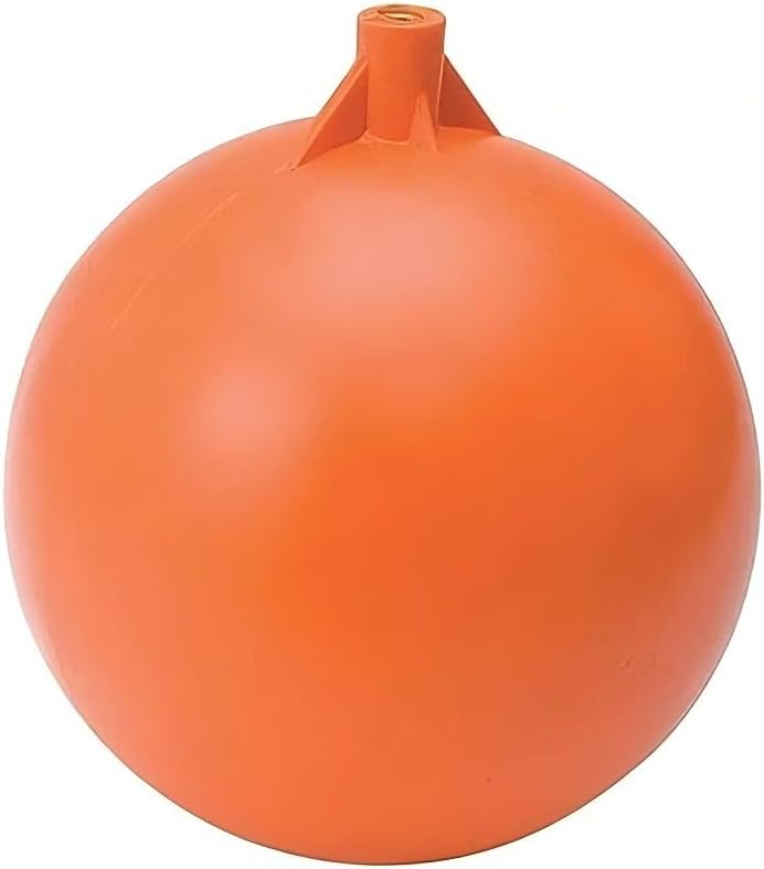 Float Ball, Round, Plastic, 6 in