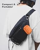 TiMOVO Case for AirPods Pro 3 (2025) with Secure Lock, Orange