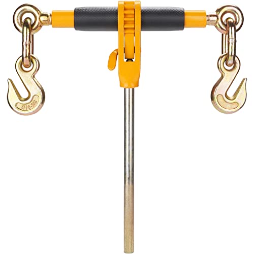 Vevor 3/8_2SET Ratchet 2Pcs 3/8 Inch-1/2 Inch Heavy Duty, G80 12000 Lbs Secure Load Limit thumb #8