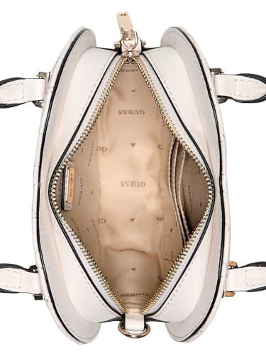 GUESS Atabey Damen-Herztasche, Cremeweiß, Einheitsgröße – Ansicht 5