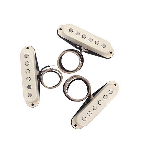 OFFSCH エレキギター 5vピックアップ 3シングルコイルセット ヴィンテージルック Gmb216 ギターパーツ