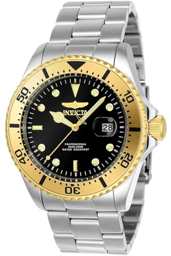 Invicta Men's 'Pro Diver' Quartz Stainless Steel Diving Watch%���% Color:Silver-Toned (Model: 23403)