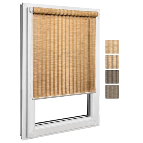 Home Vision Store Store Bali Effet Bambou sans perçage sur Mesure 4 Couleurs Largeur 30-129 cm Hauteur 120-220 cm décoration Naturelle tamisante Design intérieur...