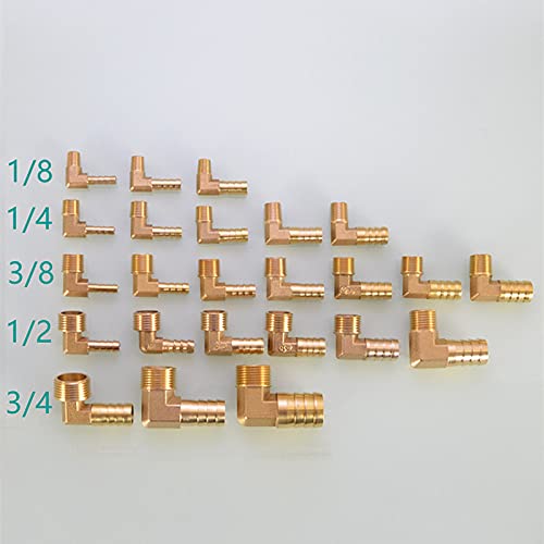 Raccord En Laiton Barstock 3 Voies égal - Femelle 1/4 & 1/8 NPT - Universel Pour Tuyauterie