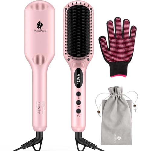 MiroPure 2-in-1 Ionic Straightening Brush