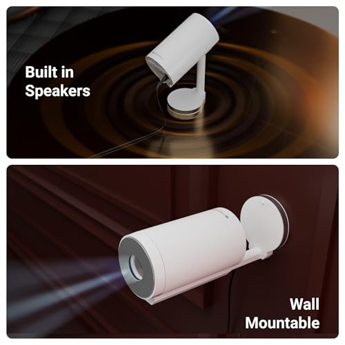 Image of Zebronics Android 13 Smart LED Projector, 1080p Support, 2800 Lumens, 100 inch Screen Size, 90 Tiltable, Auto Keystone, OTT Apps (Netflix, Prime, Hotstar), BT v5.0, HDMI, Miracast, WiFi (PixaPlay 30)