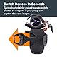 Celestron 81055 NexYZ universeller 3-Achsen-Smartphone-Adapter, patentiertes Design – Funktioniert mit Teleskopen, Spektiven, Ferngläsern, Monokulare und Mikroskope, Schwarz