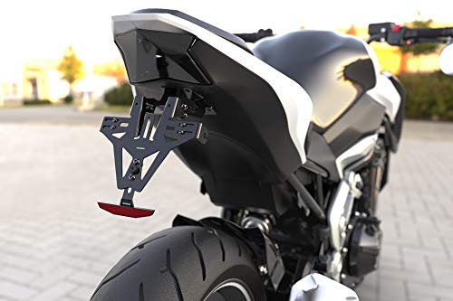 Support plaque HIGHSIDER AKRON-RS Suzuki GSX-R 1000 17- noir sans eclairage