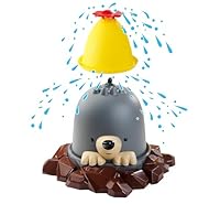 AquaPlay Moli Wasserspielzeug - Maulwurf-Wassersprinkler für Kinder, Wasserfontäne bis zu 4 Meter, witziges Wasserspiel für den Garten ab 2 Jahre, 39 x 39 x 33 cm