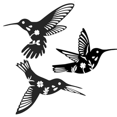 Image of BLIND SHOP 3 Bird Wall Sculpture for Home Decor | Wall Sculpture Home Decoration | Metal Art | Metal Wall Art |Wall Decor (Size 25 X 20 X 1.5 CM)