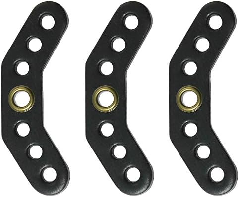 WHYHKJ 3pcs Black Leather Bow Yoke with Metal Grommet Bow Sling Strap Leather Yoke Bracket Mount for Compound Bow Wrist Sling WHYHKJ 3pcs Black Leather Bow Yoke with Metal Grommet Bow Sling Strap Leather Yoke Bracket Mount for Compound Bow Wrist Sling