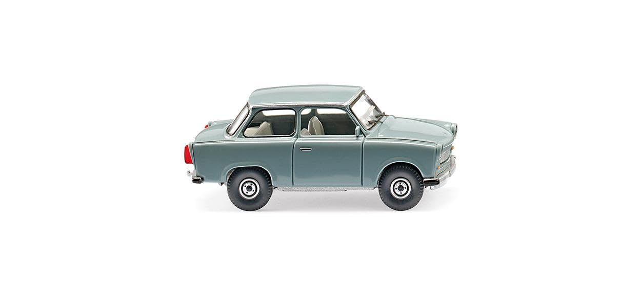 Wiking 012906 H0 Trabant 601 S Alpine Blue Track HO 1:87, various, Mittel