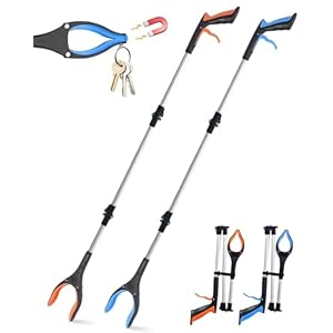 2-Pack 43″ Heavy Duty Grabber...