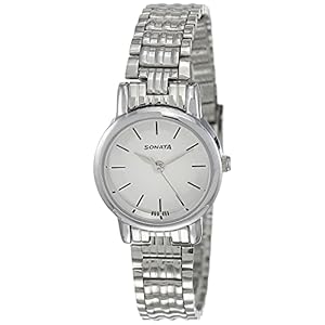 Sonata Casual Analog Women’s Watch – White Dial