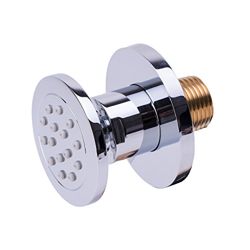 BAI 0199 Adjustable Round Shower Body Jet in Polished Chrome Finish